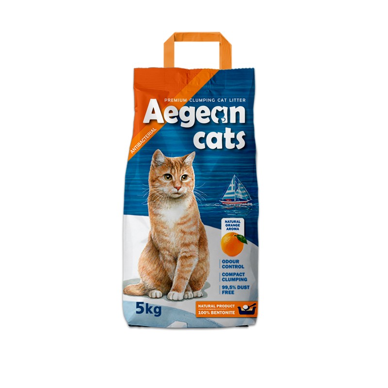 AEGEAN CATS ORANGE FINE-GRAINED 5kg